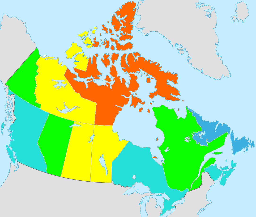 Canada Map 1